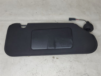 Used OEM 2005-2013 CORVETTE C6 SUN VISOR PASSENGER RH BLACK OEM, actual item photo 1