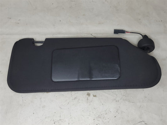 Used OEM 2005-2013 CORVETTE C6 SUN VISOR PASSENGER RH BLACK OEM, actual item photo 1