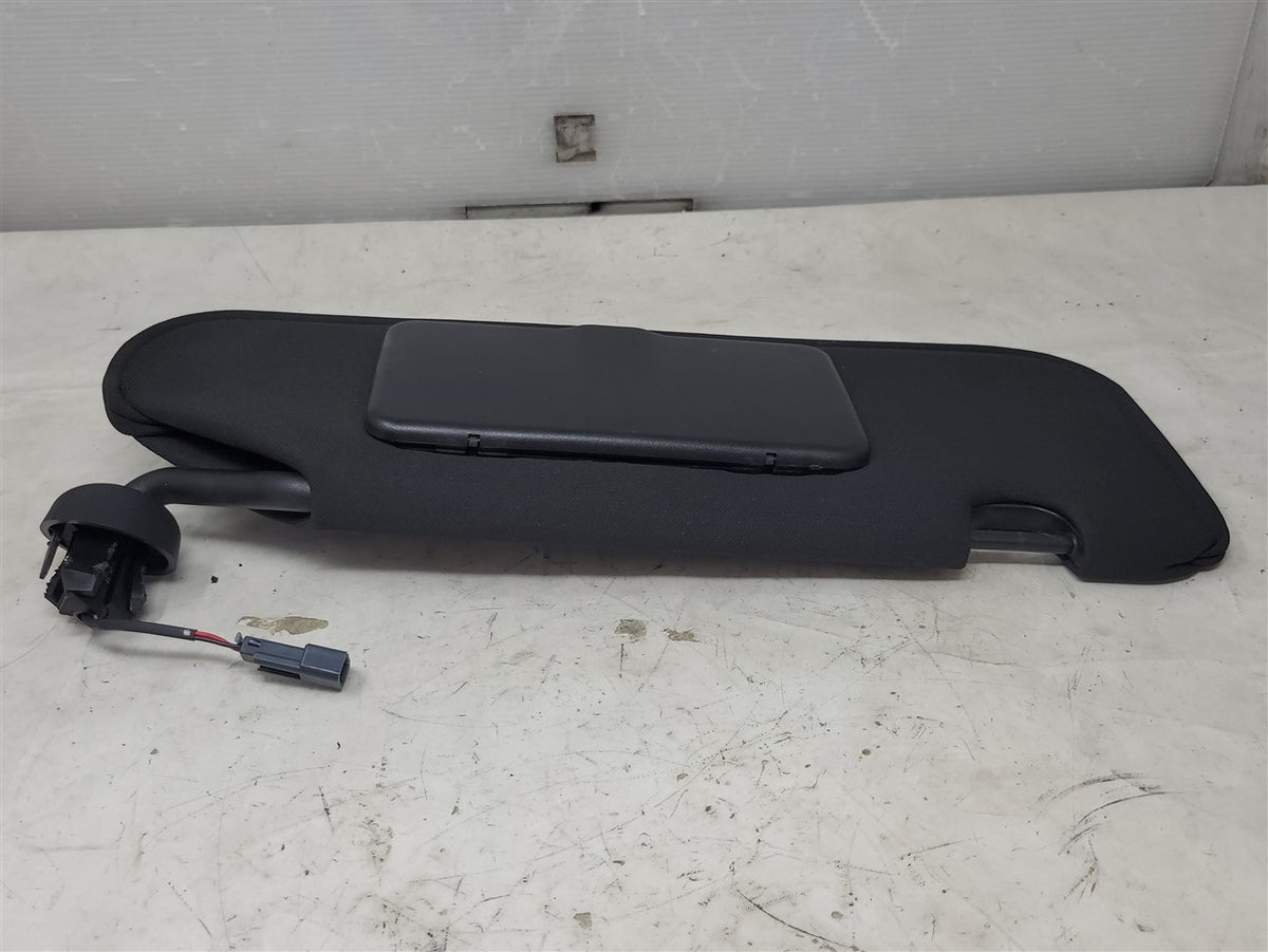 Used OEM 2005-2013 CORVETTE C6 SUN VISOR PASSENGER RH BLACK OEM, actual item photo 4