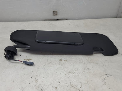 Used OEM 2005-2013 CORVETTE C6 SUN VISOR PASSENGER RH BLACK OEM, actual item photo 4