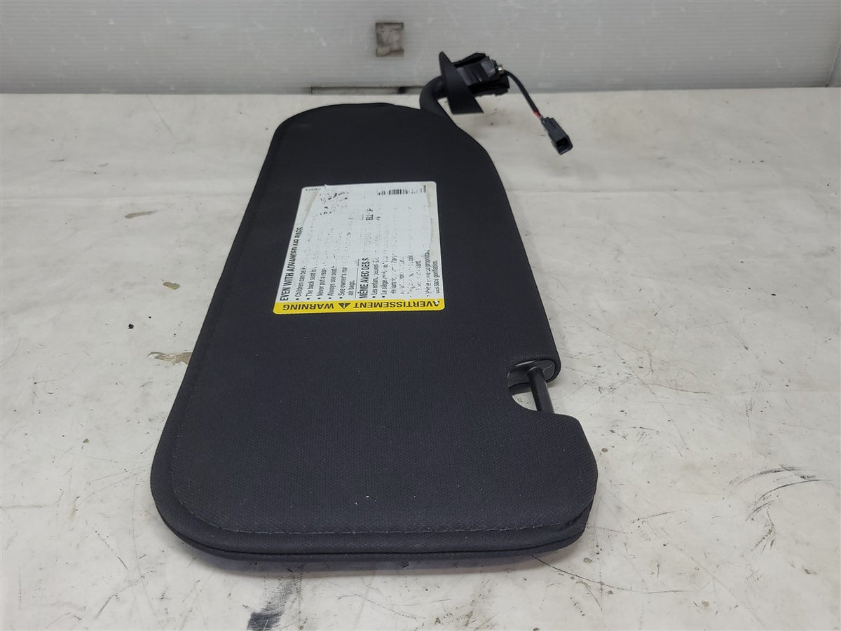Used OEM 2005-2013 CORVETTE C6 SUN VISOR PASSENGER RH BLACK OEM, actual item photo 8