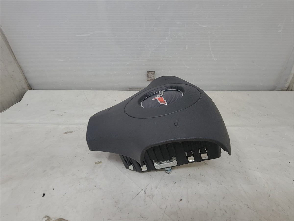 Used OEM 2006-2011 CORVETTE C6 STEERING WHEEL AIR BAG DRIVER LH BLACK, actual item photo 4