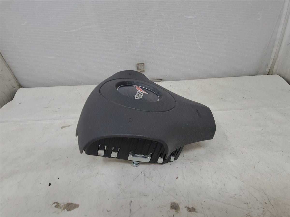 Used OEM 2006-2011 CORVETTE C6 STEERING WHEEL AIR BAG DRIVER LH BLACK, actual item photo 8