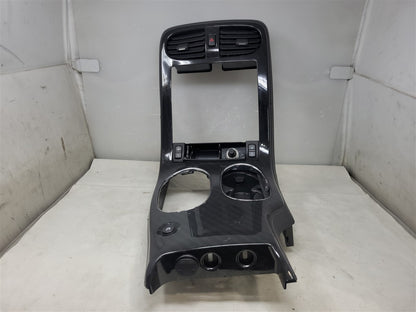 Used OEM 2006-2013 CORVETTE C6 CENTER CONSOLE UPPER EXTENSION RADIO, actual item photo 1