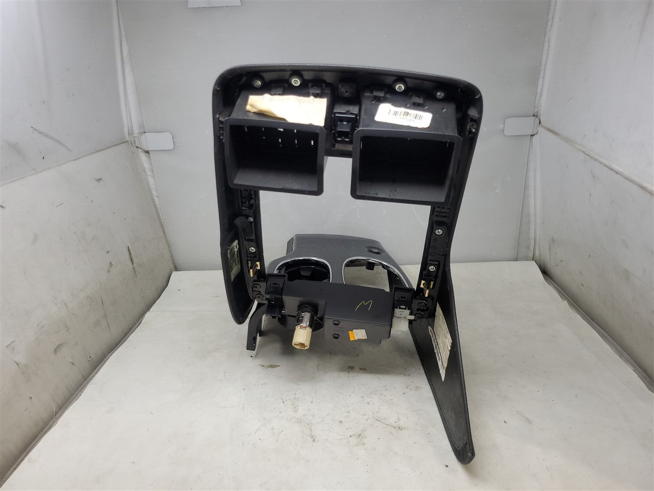 Used OEM 2006-2013 CORVETTE C6 CENTER CONSOLE UPPER EXTENSION RADIO, actual item photo 6