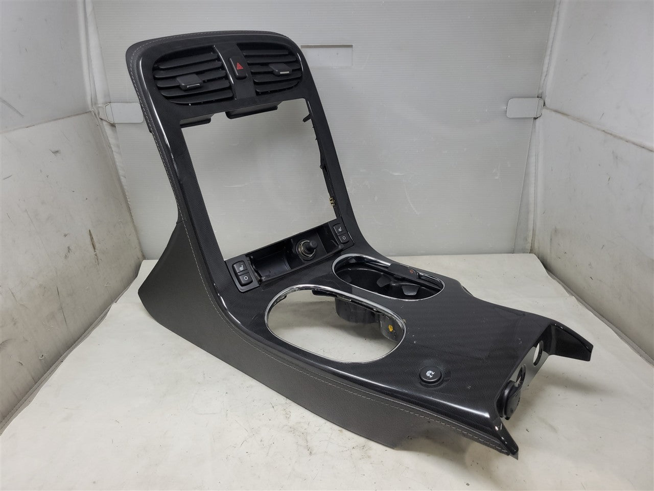 Used OEM 2006-2013 CORVETTE C6 CENTER CONSOLE UPPER EXTENSION RADIO, actual item photo 9