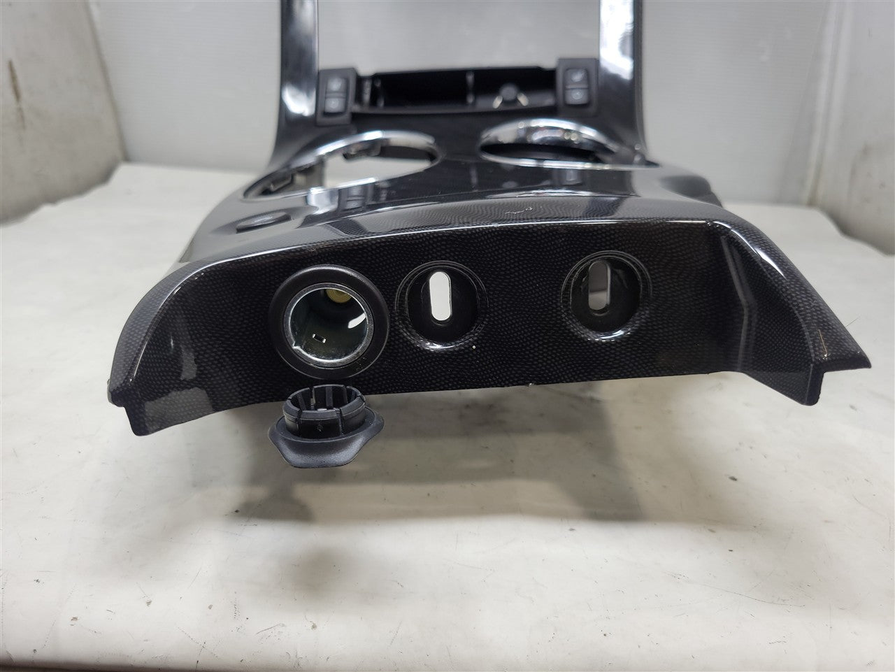 Used OEM 2006-2013 CORVETTE C6 CENTER CONSOLE UPPER EXTENSION RADIO, actual item photo 13