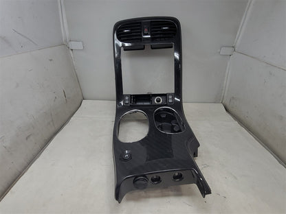 Used OEM 2006-2013 CORVETTE C6 CENTER CONSOLE UPPER EXTENSION RADIO, actual item photo 2