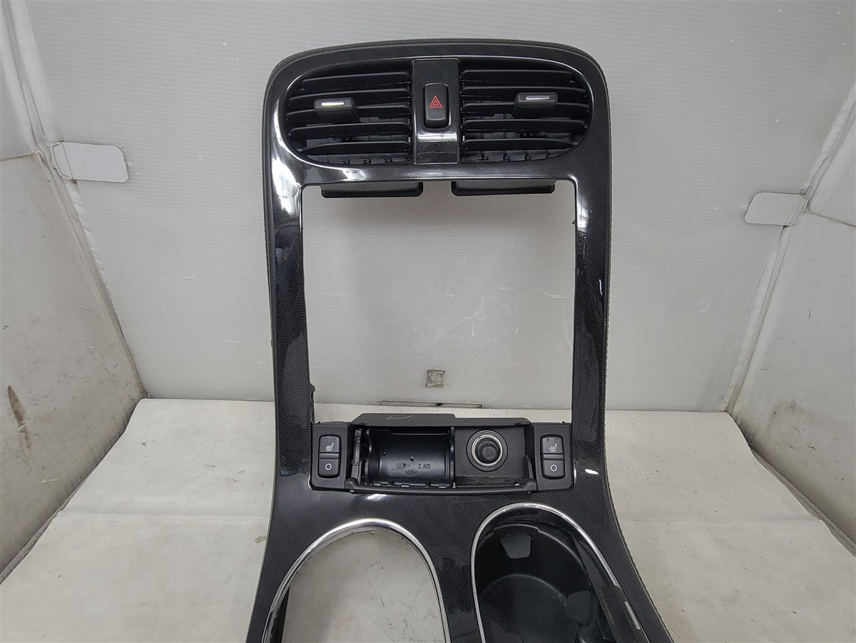 Used OEM 2006-2013 CORVETTE C6 CENTER CONSOLE UPPER EXTENSION RADIO, actual item photo 5