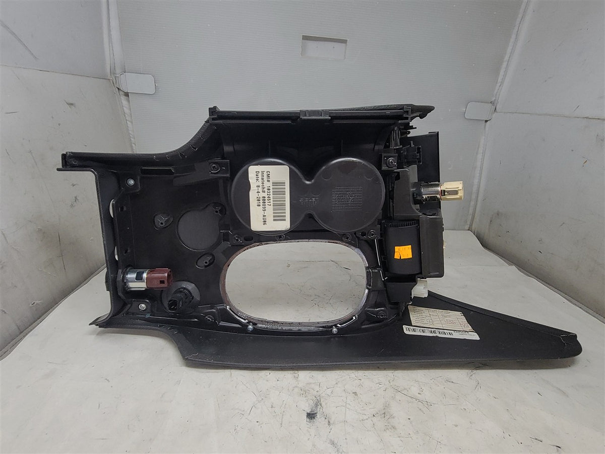 Used OEM 2006-2013 CORVETTE C6 CENTER CONSOLE UPPER EXTENSION RADIO, actual item photo 14