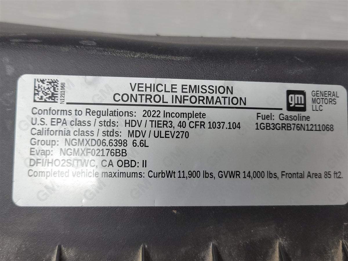 Used OEM 2018-2024 EXPRESS 2500/3500 SAVANA 2500/3500 VAN AIR CLEANER, actual item photo 8