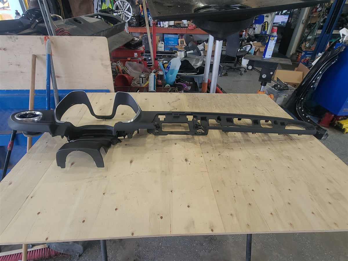Used OEM 2016-2024 CAMARO CLUSTER RADIO DASH BEZEL SURROUND TRIM WITH, actual item photo 2