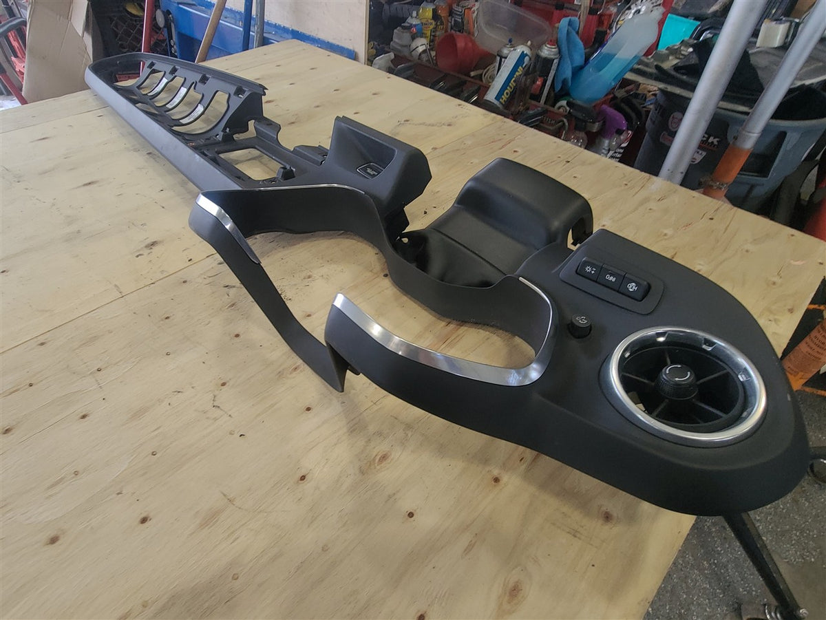 Used OEM 2016-2024 CAMARO CLUSTER RADIO DASH BEZEL SURROUND TRIM WITH, actual item photo 7