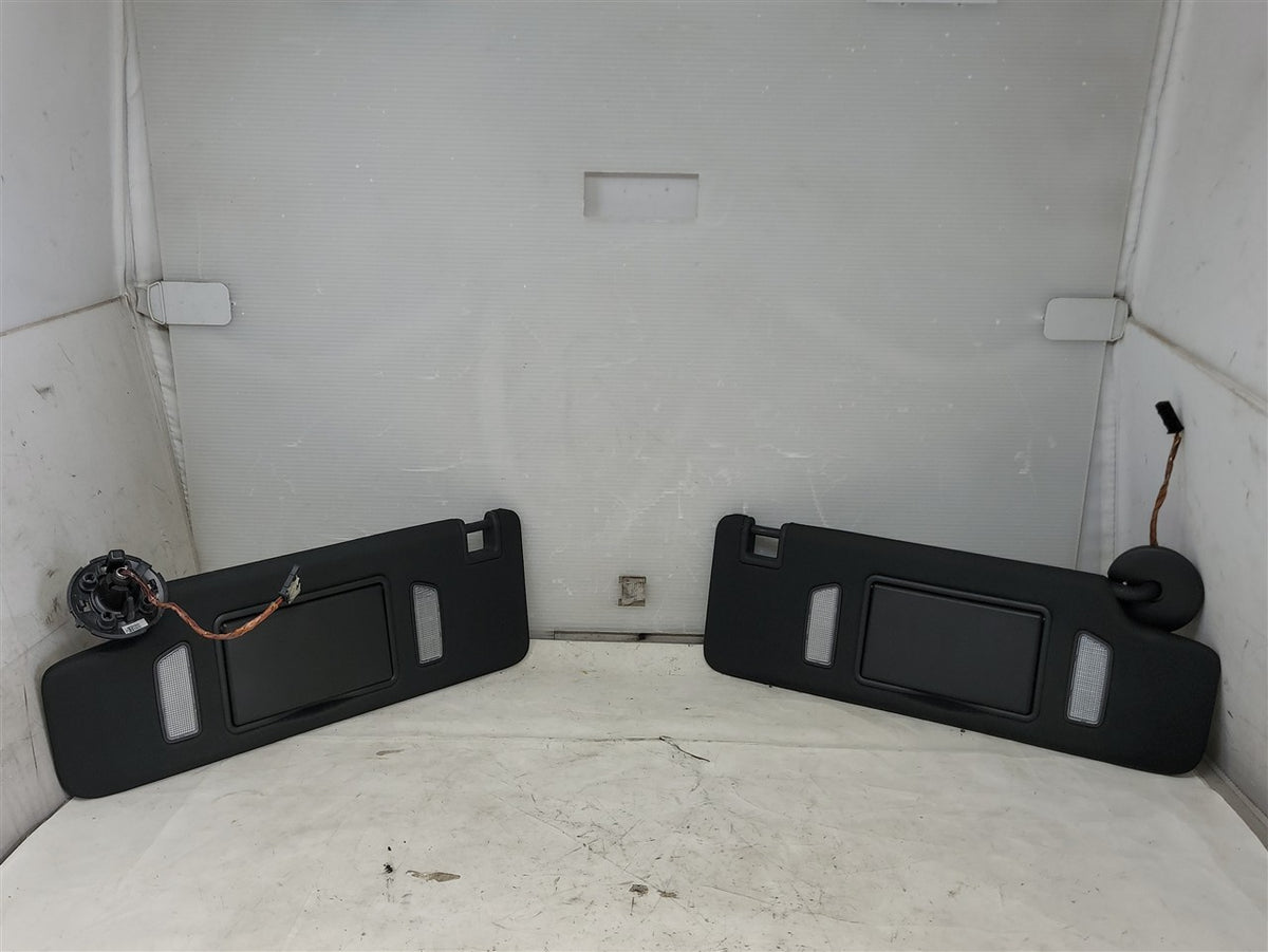 Used OEM 2016-2024 CAMARO LIGHTED SUN VISORS PAIR DRIVER LH PASSENGER, actual item photo 1