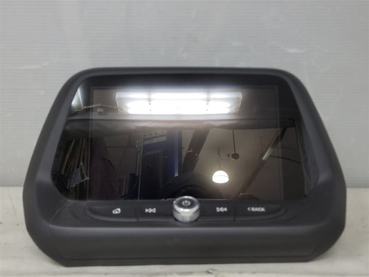 Used OEM 2016 CAMARO 8 0 IN RADIO DISPLAY SCREEN WITH AMBIENT LIGHT, actual item photo 1