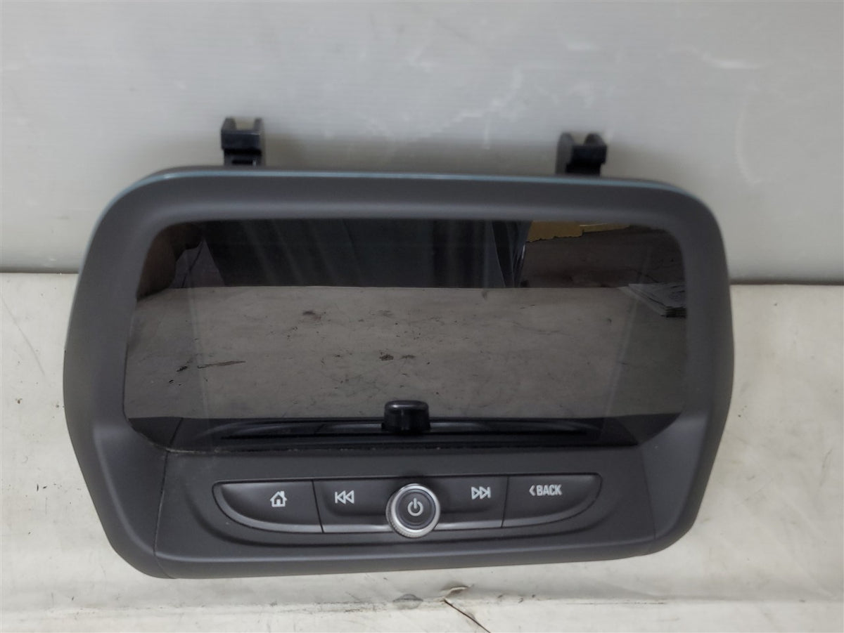 Used OEM 2016 CAMARO 8 0 IN RADIO DISPLAY SCREEN WITH AMBIENT LIGHT, actual item photo 4