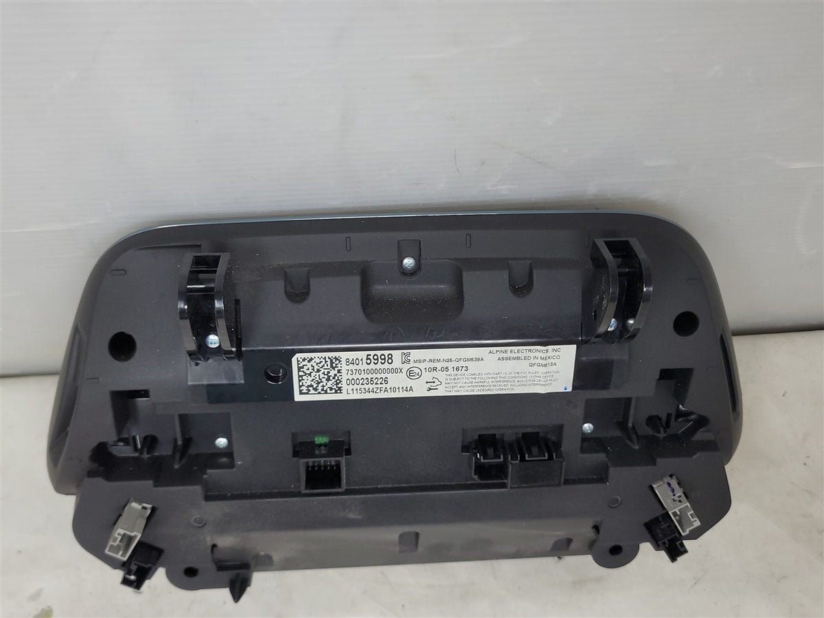 Used OEM 2016 CAMARO 8 0 IN RADIO DISPLAY SCREEN WITH AMBIENT LIGHT, actual item photo 10