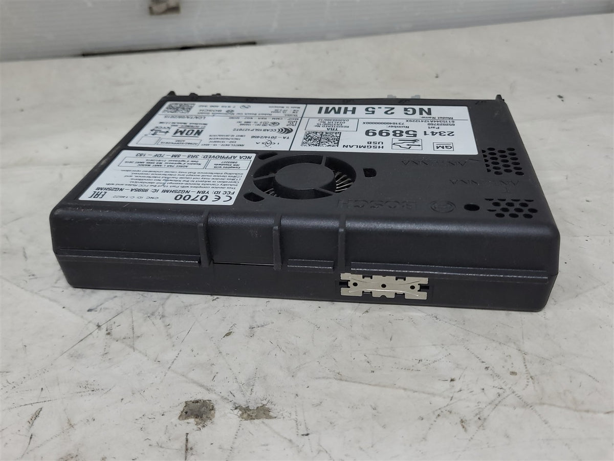 Used OEM 2016-2017 CAMARO HMI HUMAN MACHINE INTERFACE MODULE 23415901, actual item photo 4
