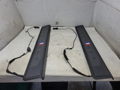 Used OEM 2016-2024 CAMARO LIGHTED DOOR SILL TRIM SCUFF PLATES PAIR, actual item photo 5