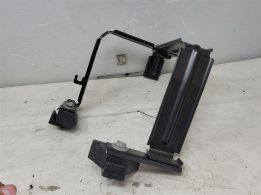 Used OEM 2016-2024 CAMARO BATTERY MOUNT BRACKET & 2 HOLD DOWNS TRUNK, actual item photo 2