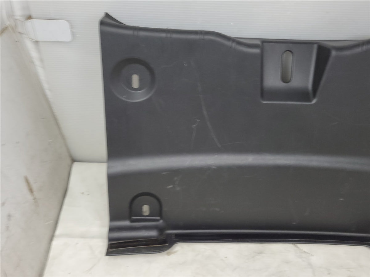Used OEM 2016-2024 CAMARO TRUNK FINISH PANEL LATCH TRIM COUPE BLACK, actual item photo 3