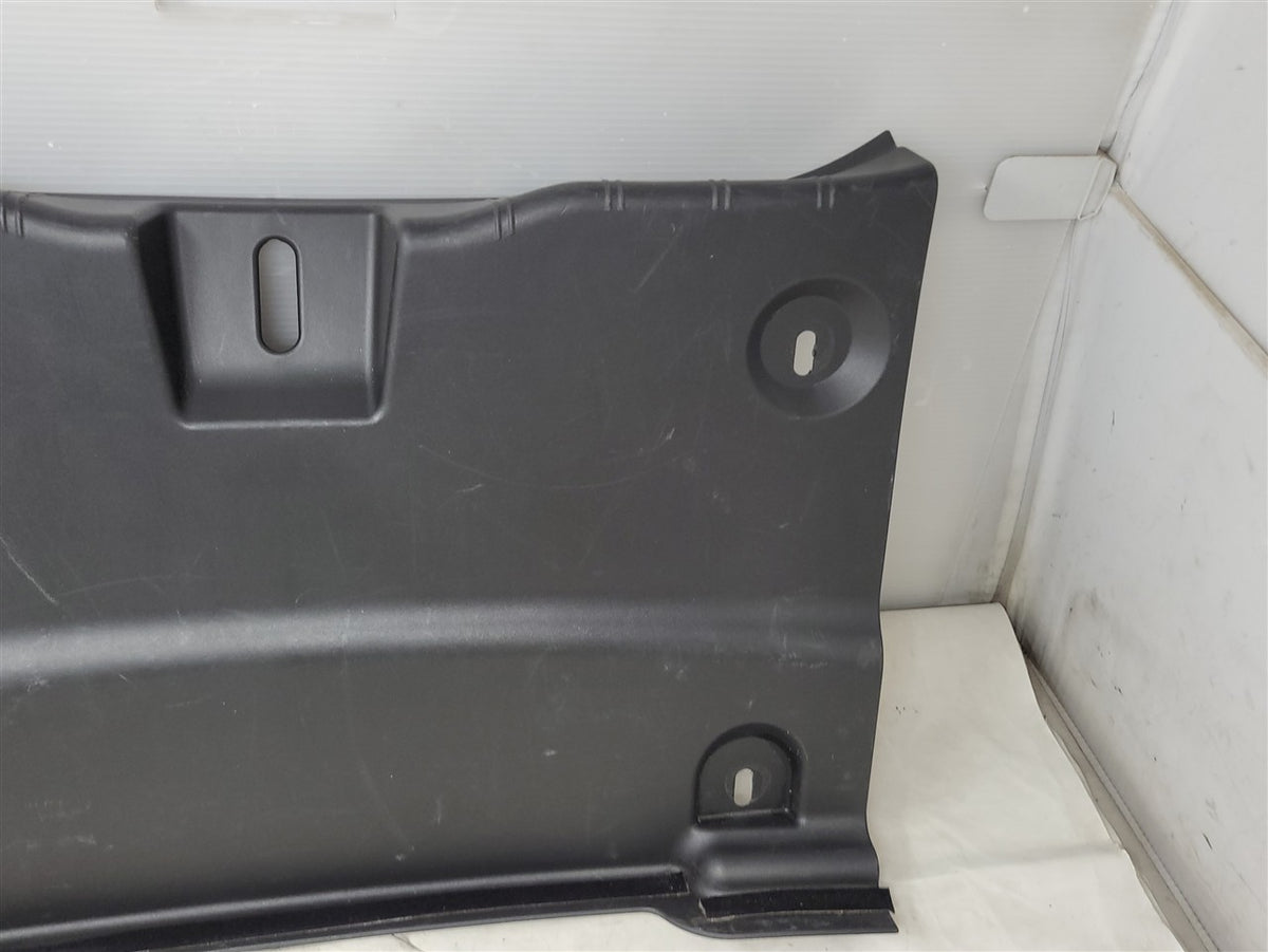 Used OEM 2016-2024 CAMARO TRUNK FINISH PANEL LATCH TRIM COUPE BLACK, actual item photo 4