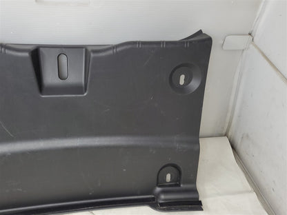 Used OEM 2016-2024 CAMARO TRUNK FINISH PANEL LATCH TRIM COUPE BLACK, actual item photo 4