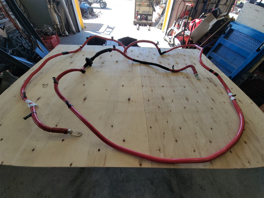 Used OEM 2016-2024 CAMARO POSITIVE BATTERY CABLE TRUNK TO ENGINE, actual item photo 2