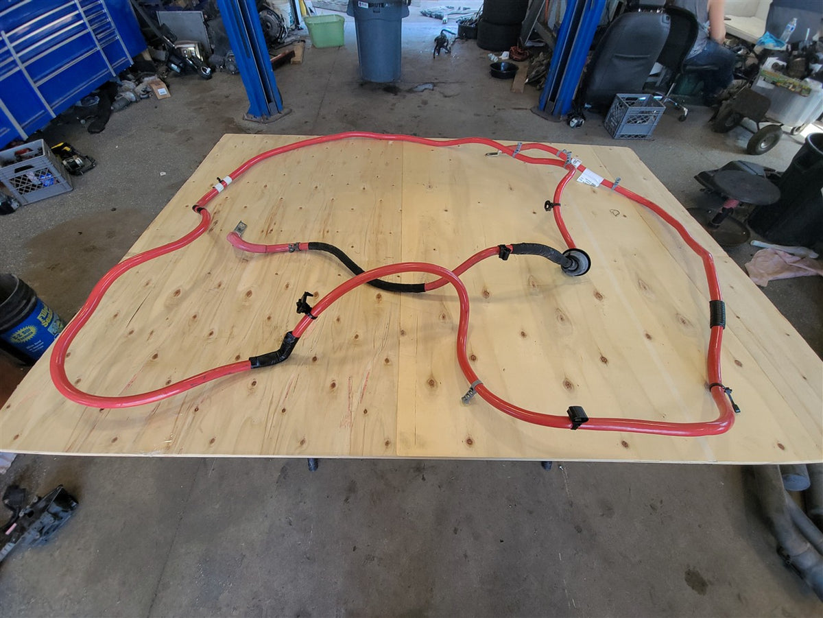 Used OEM 2016-2024 CAMARO POSITIVE BATTERY CABLE TRUNK TO ENGINE, actual item photo 4