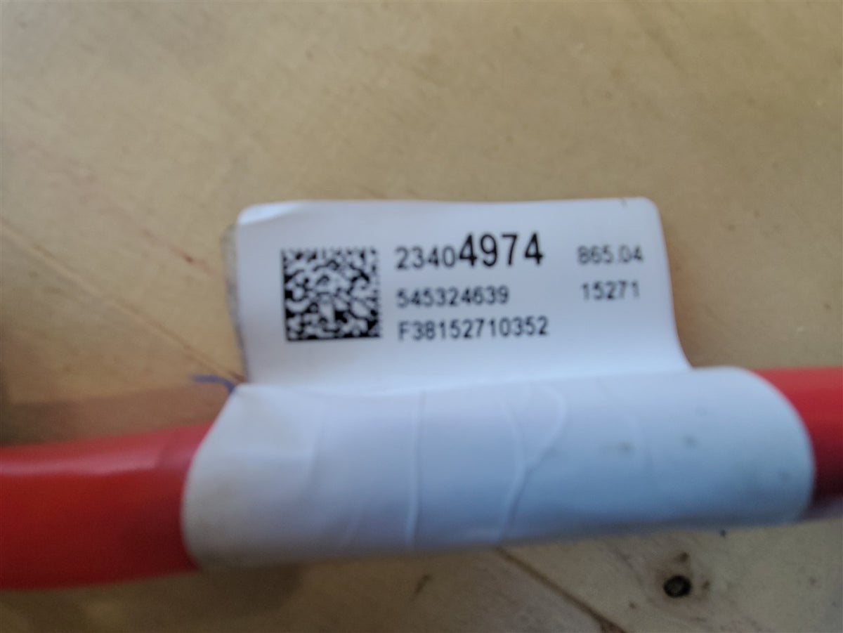 Used OEM 2016-2024 CAMARO POSITIVE BATTERY CABLE TRUNK TO ENGINE, actual item photo 6