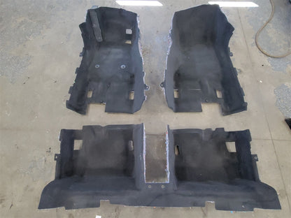 Used OEM 2016 CAMARO FRONT AND REAR CARPET COUPE BLACK, actual item photo 1