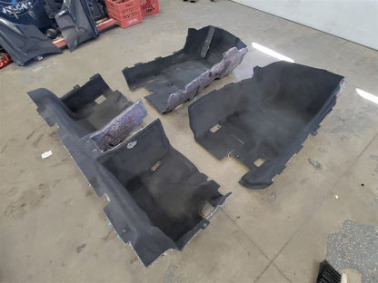 Used OEM 2016 CAMARO FRONT AND REAR CARPET COUPE BLACK, actual item photo 3