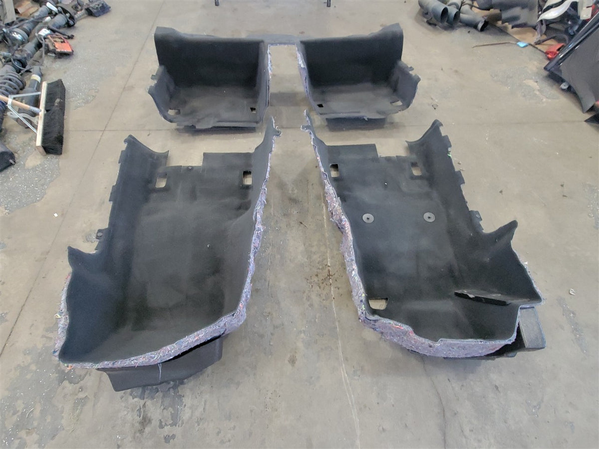 Used OEM 2016 CAMARO FRONT AND REAR CARPET COUPE BLACK, actual item photo 6