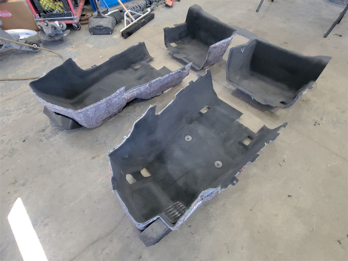 Used OEM 2016 CAMARO FRONT AND REAR CARPET COUPE BLACK, actual item photo 7