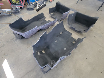 Used OEM 2016 CAMARO FRONT AND REAR CARPET COUPE BLACK, actual item photo 7