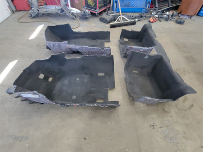 Used OEM 2016 CAMARO FRONT AND REAR CARPET COUPE BLACK, actual item photo 8