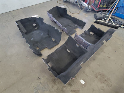 Used OEM 2016 CAMARO FRONT AND REAR CARPET COUPE BLACK, actual item photo 9