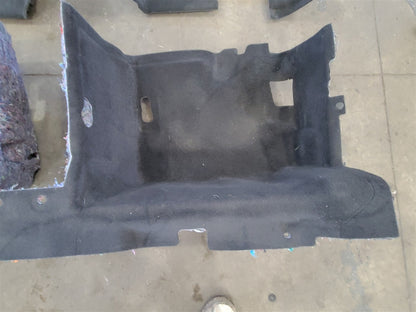 Used OEM 2016 CAMARO FRONT AND REAR CARPET COUPE BLACK, actual item photo 12