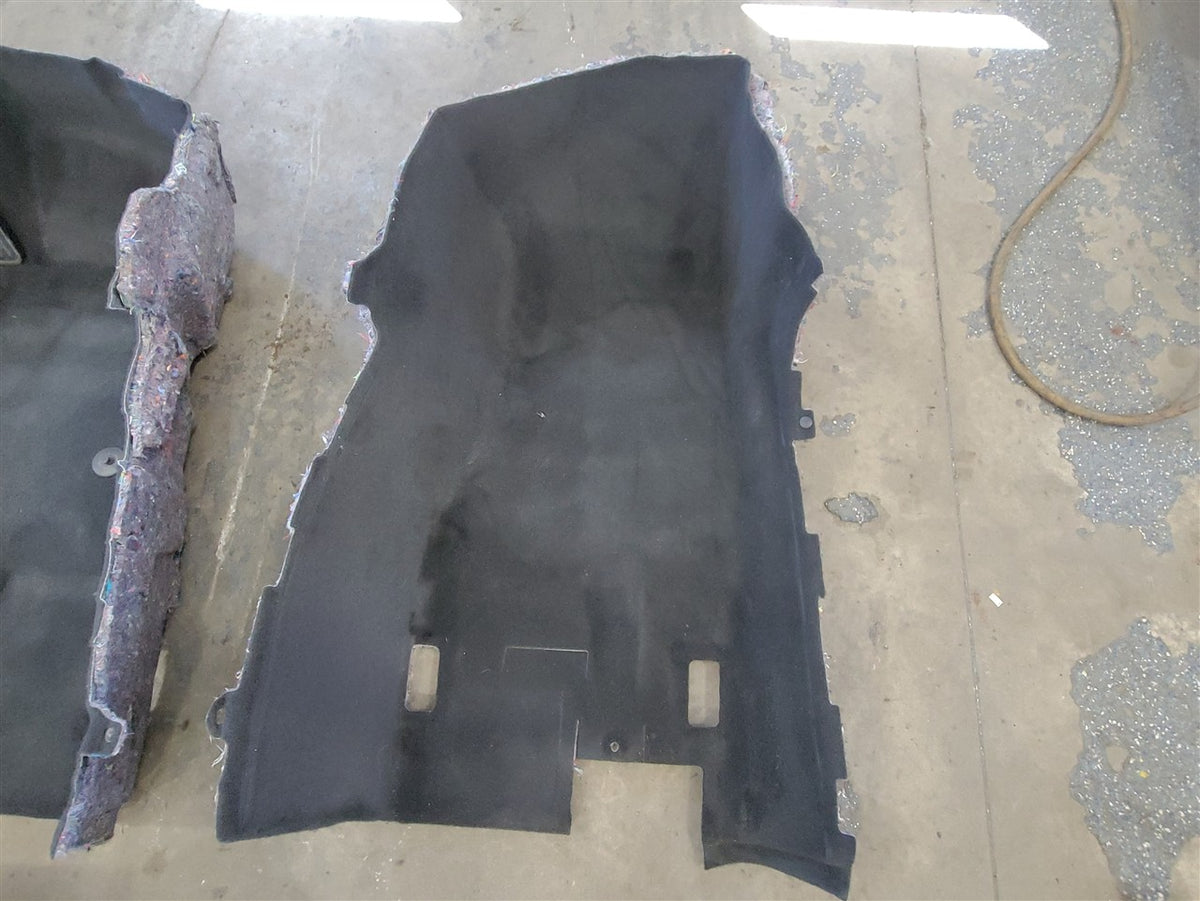 Used OEM 2016 CAMARO FRONT AND REAR CARPET COUPE BLACK, actual item photo 13