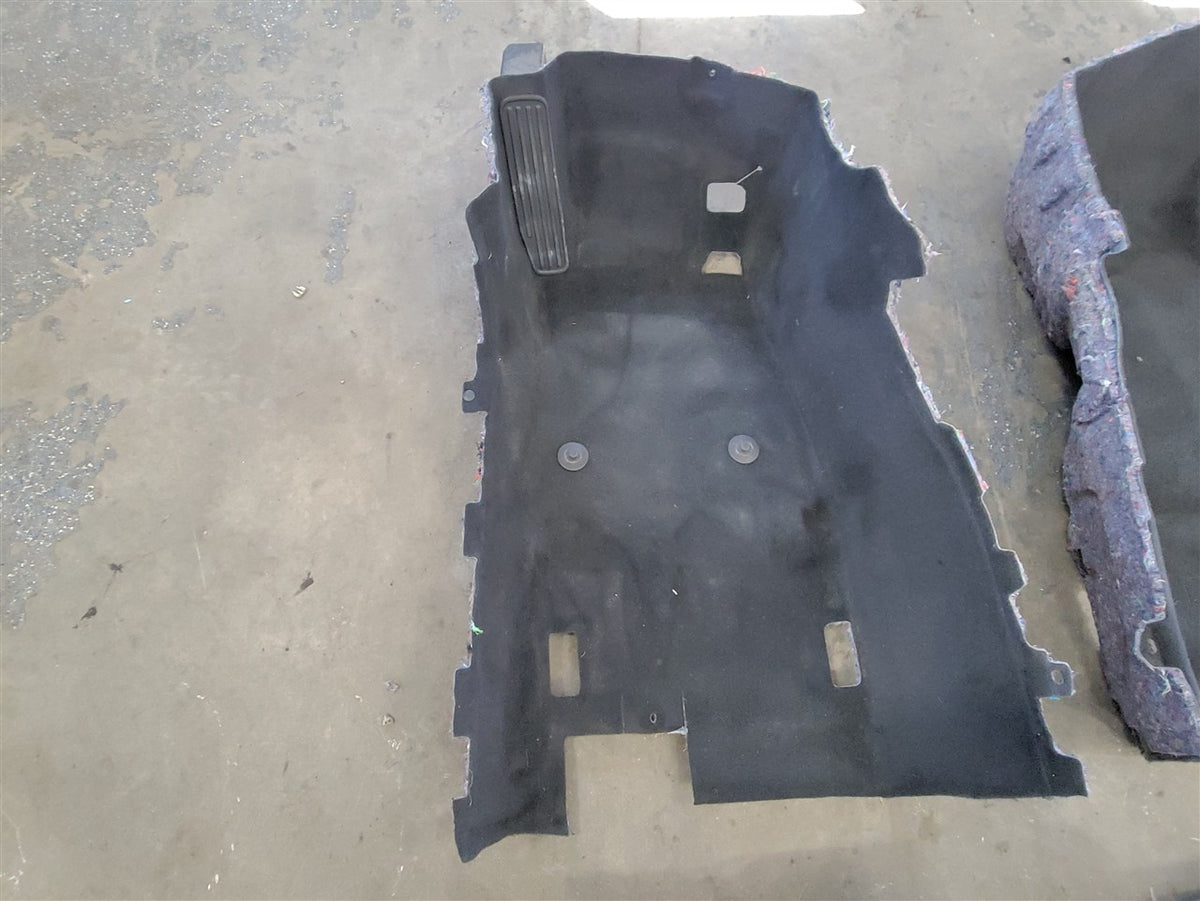 Used OEM 2016 CAMARO FRONT AND REAR CARPET COUPE BLACK, actual item photo 14