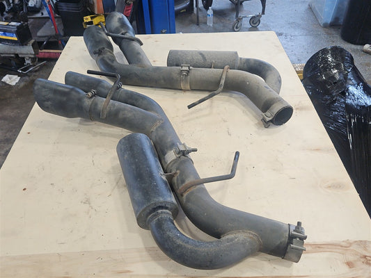 Used OEM 2016-2024 CAMARO SS MBRP AXLE BACK EXHAUST SYSTEM QUAD TIP 6, actual item photo 2