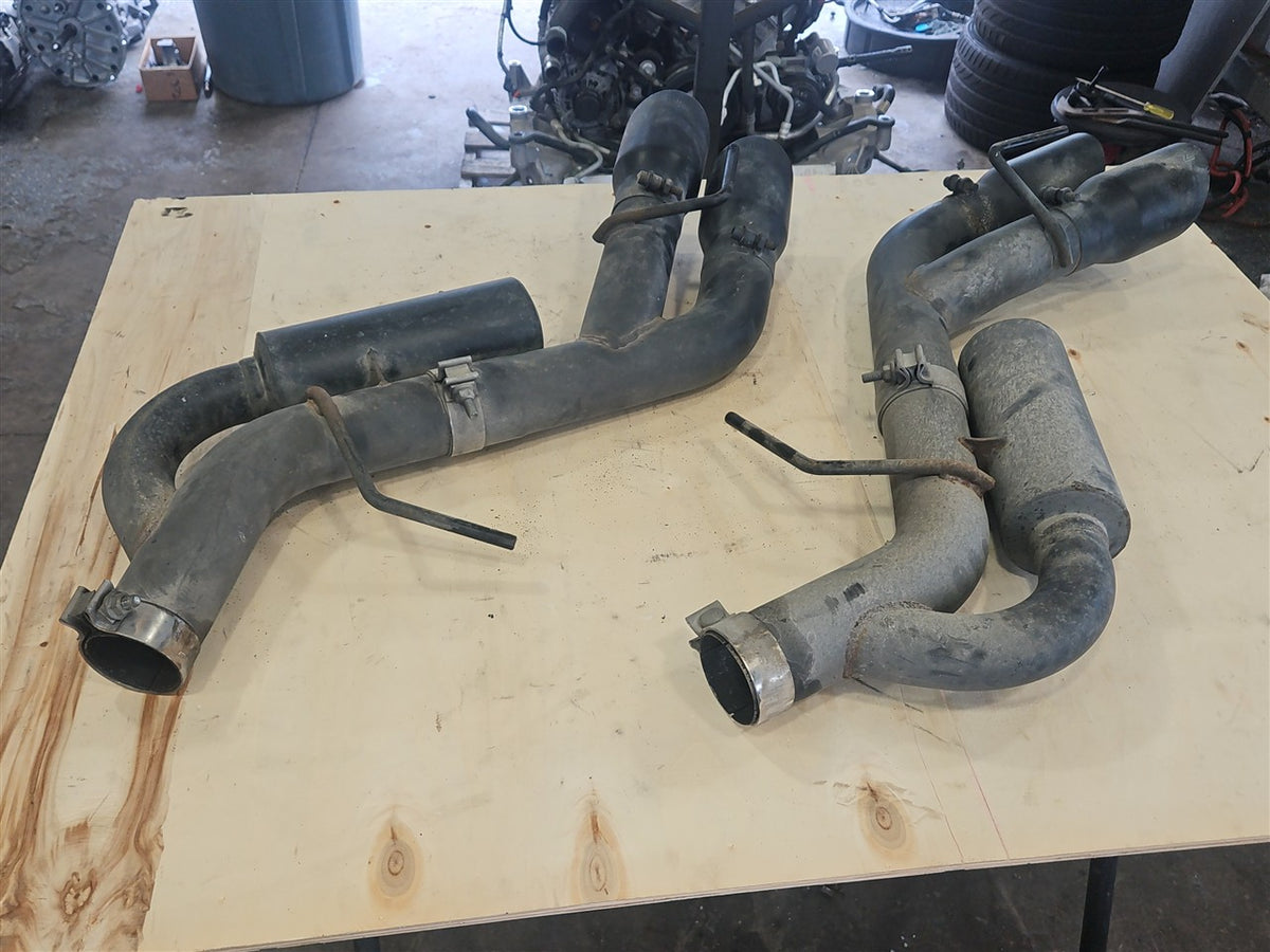 Used OEM 2016-2024 CAMARO SS MBRP AXLE BACK EXHAUST SYSTEM QUAD TIP 6, actual item photo 3