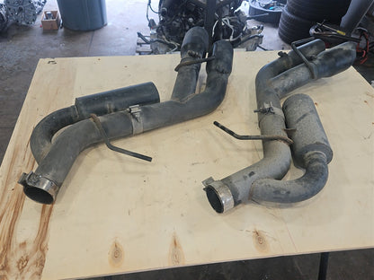 Used OEM 2016-2024 CAMARO SS MBRP AXLE BACK EXHAUST SYSTEM QUAD TIP 6, actual item photo 3