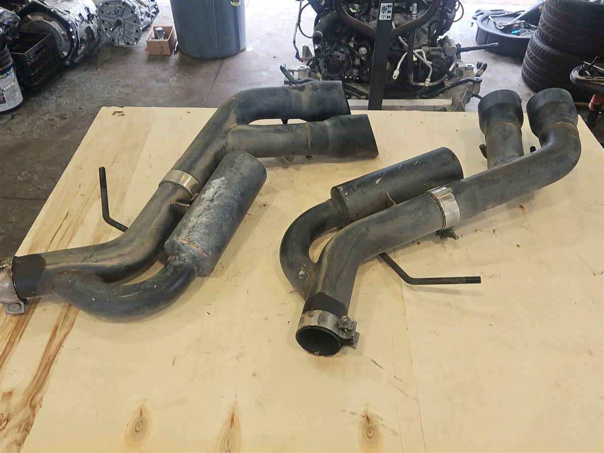 Used OEM 2016-2024 CAMARO SS MBRP AXLE BACK EXHAUST SYSTEM QUAD TIP 6, actual item photo 5