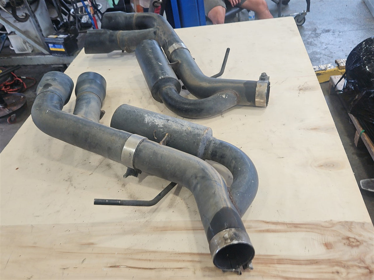 Used OEM 2016-2024 CAMARO SS MBRP AXLE BACK EXHAUST SYSTEM QUAD TIP 6, actual item photo 6