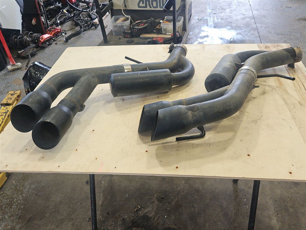 Used OEM 2016-2024 CAMARO SS MBRP AXLE BACK EXHAUST SYSTEM QUAD TIP 6, actual item photo 7