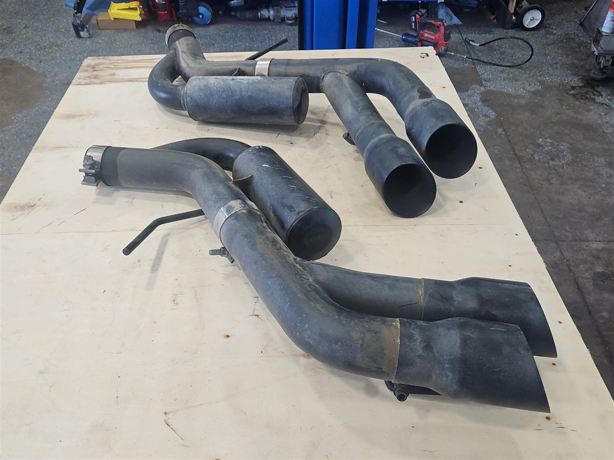 Used OEM 2016-2024 CAMARO SS MBRP AXLE BACK EXHAUST SYSTEM QUAD TIP 6, actual item photo 8