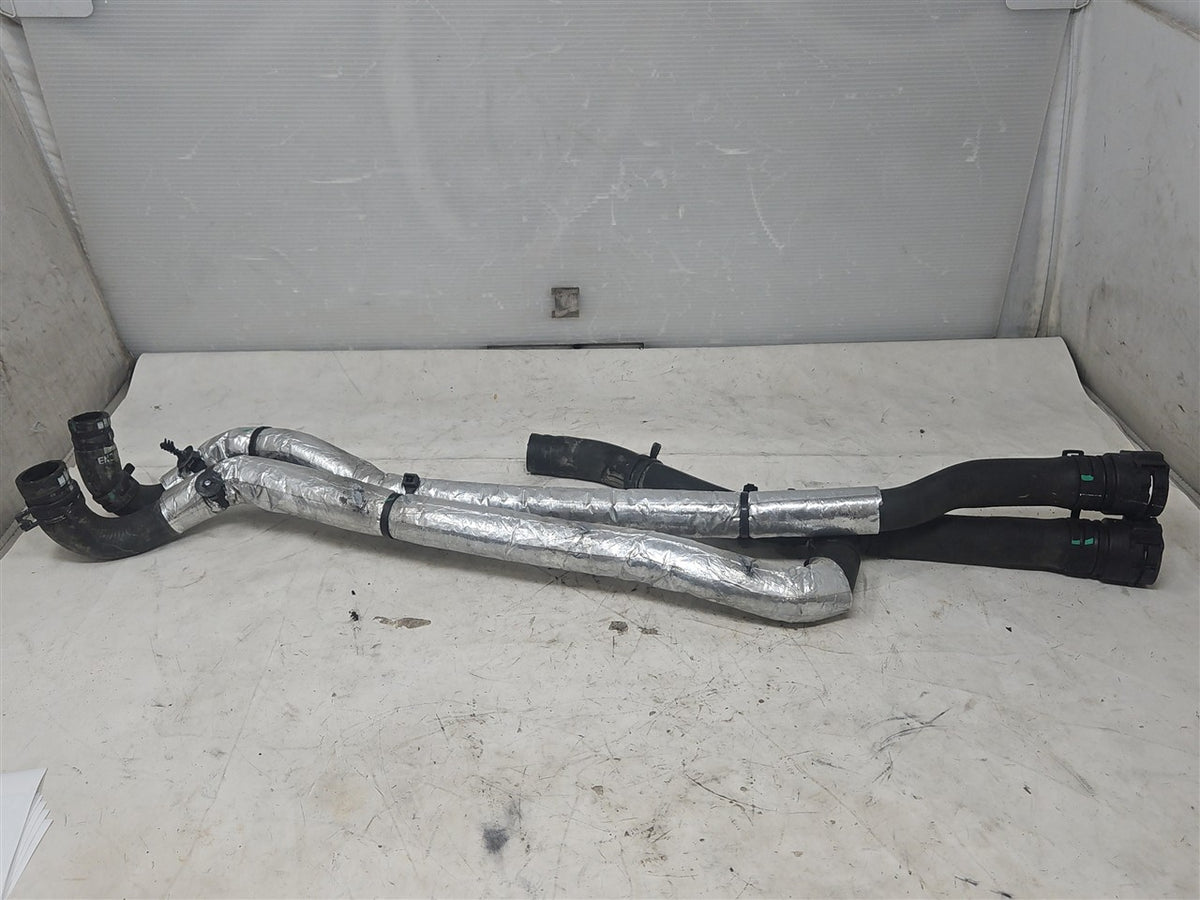 Used OEM 2016-2024 CAMARO 6 2L HEATER HOSES INLET OUTLET PAIR, actual item photo 1