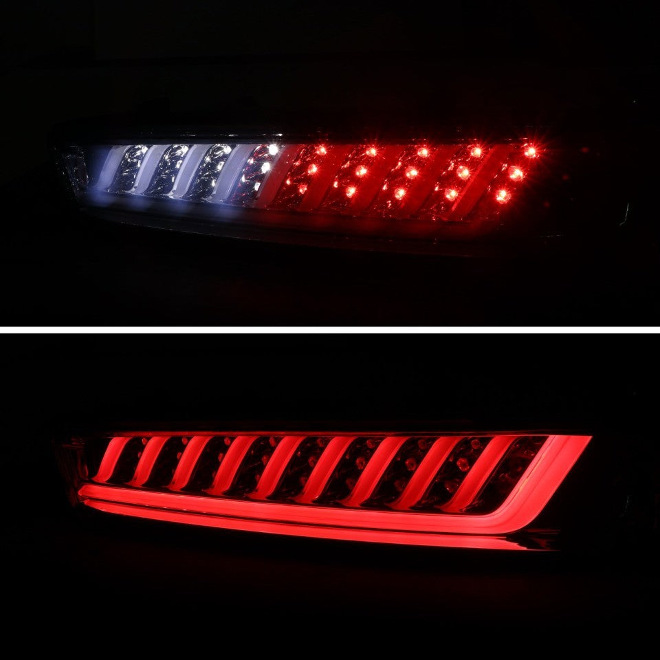 Used OEM 2016-2018 CAMARO SPEC D SEQUENTIAL TAIL LIGHTS PAIR SMOKED, actual item photo 2