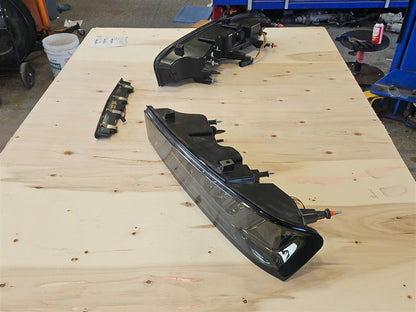 Used OEM 2016-2018 CAMARO SPEC D SEQUENTIAL TAIL LIGHTS PAIR SMOKED, actual item photo 5